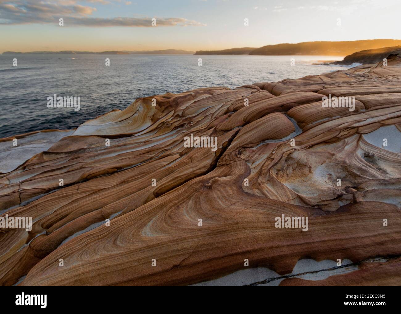 Promenade côtière de Bouddi Banque D'Images