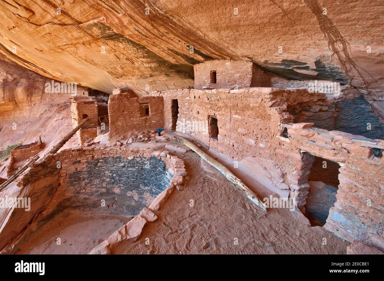 Keet Seel ruines à Shonto Navajo National Monument, Plateau, Arizona, USA Banque D'Images