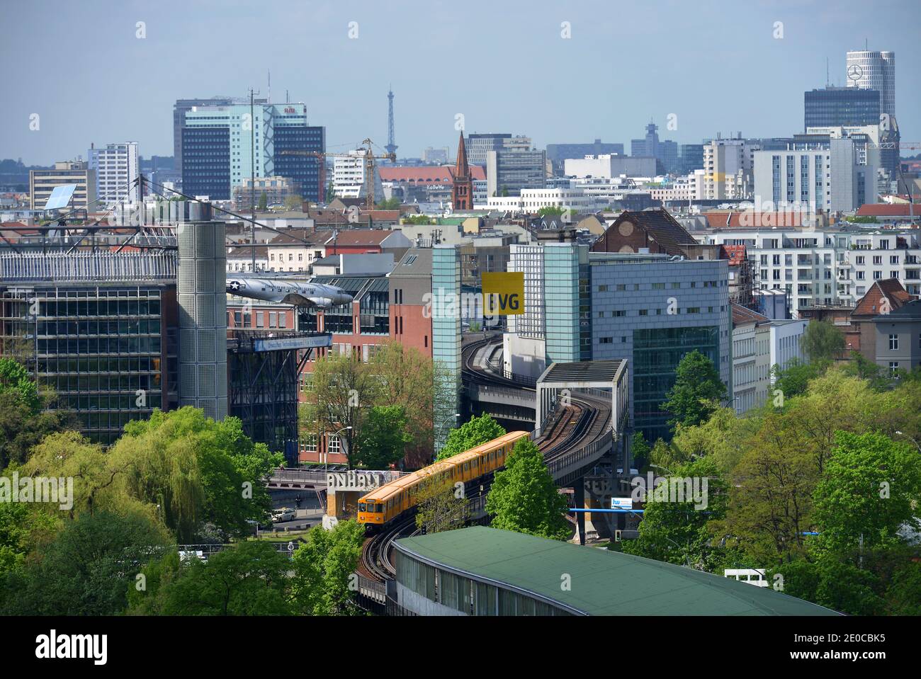 U-Bahnhof, Moeckernbruecke, Kreuzberg, Berlin, Deutschland Banque D'Images
