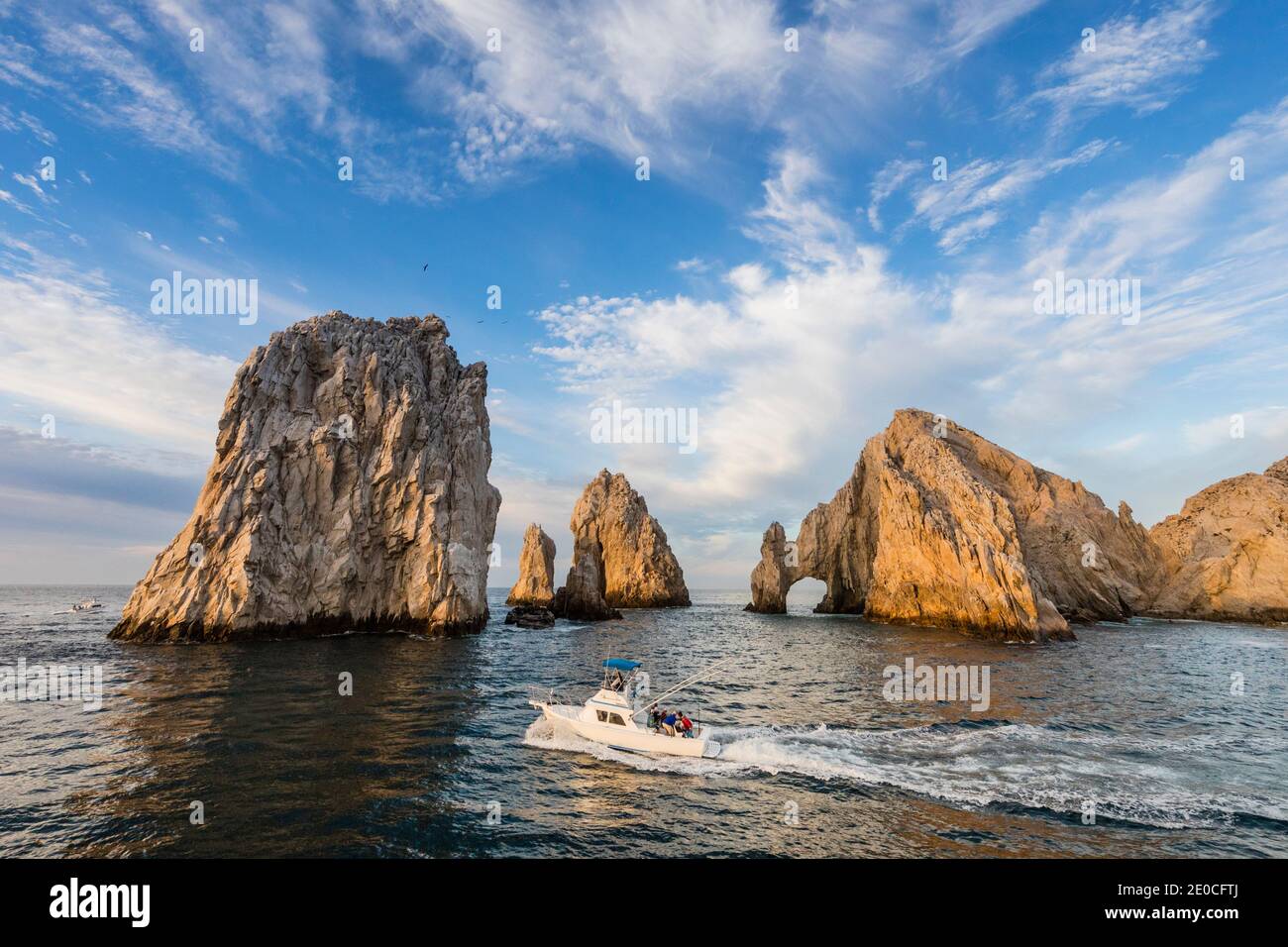 La célèbre arche de granit à la fin du Land, Cabo San Lucas, Baja California sur, Mexique Banque D'Images