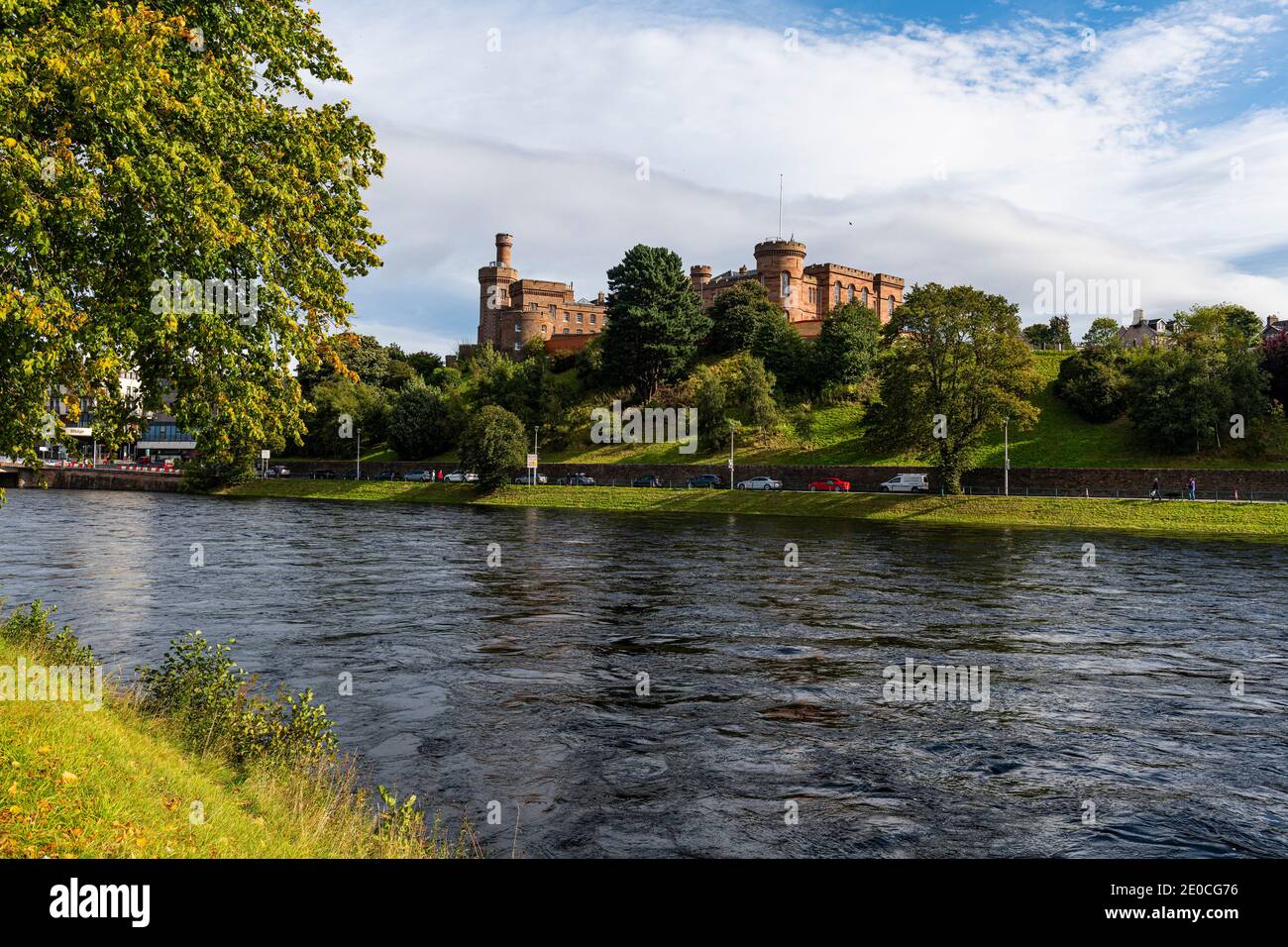 Le Château d'Inverness, Inverness, Highlands, Écosse, Royaume-Uni, Europe Banque D'Images