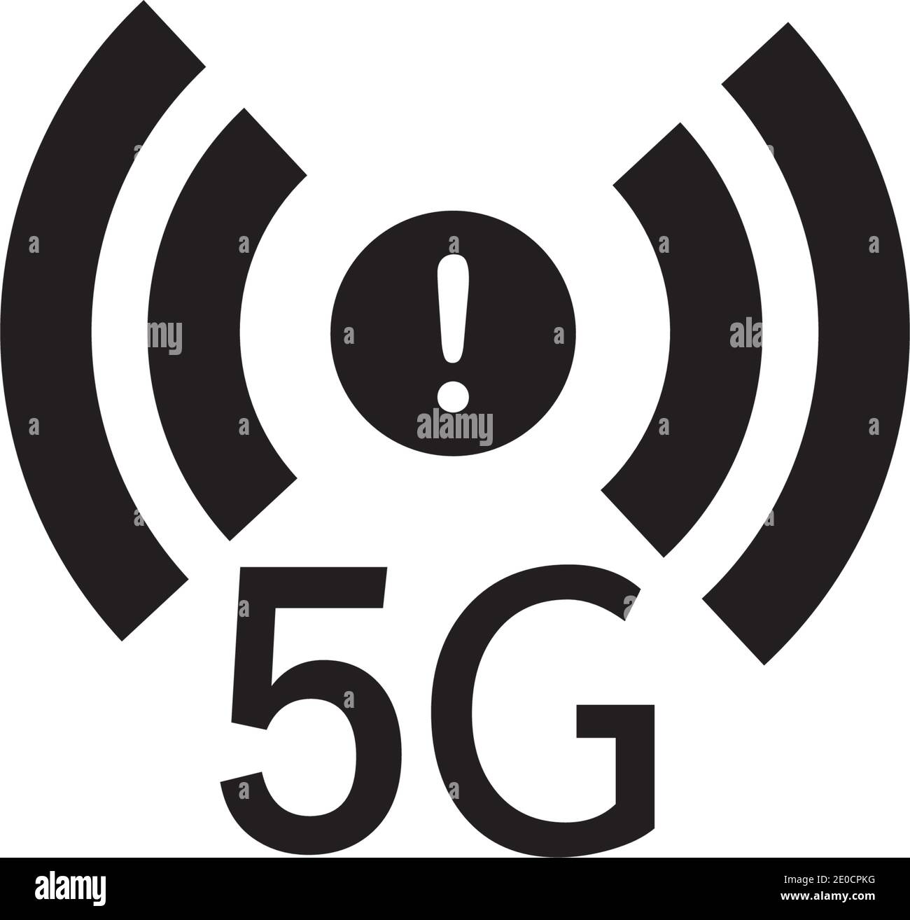 5g logo signe vecteur modèle technologie Vector icône réseau signe 5G Illustration de Vecteur