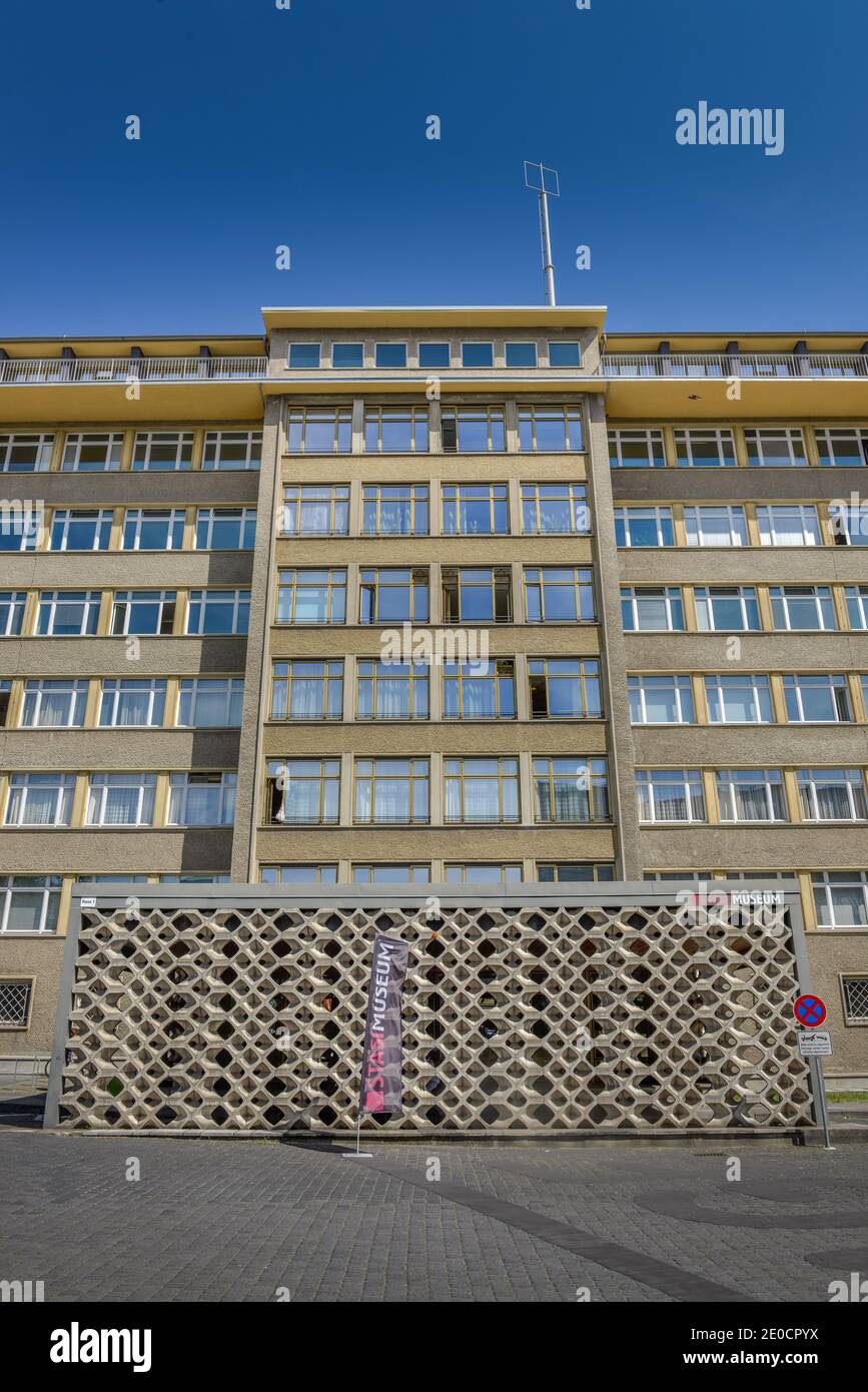 Haus 1, Stasi-Museum, Normannenstrasse, Lichtenberg, Berlin, Deutschland Banque D'Images