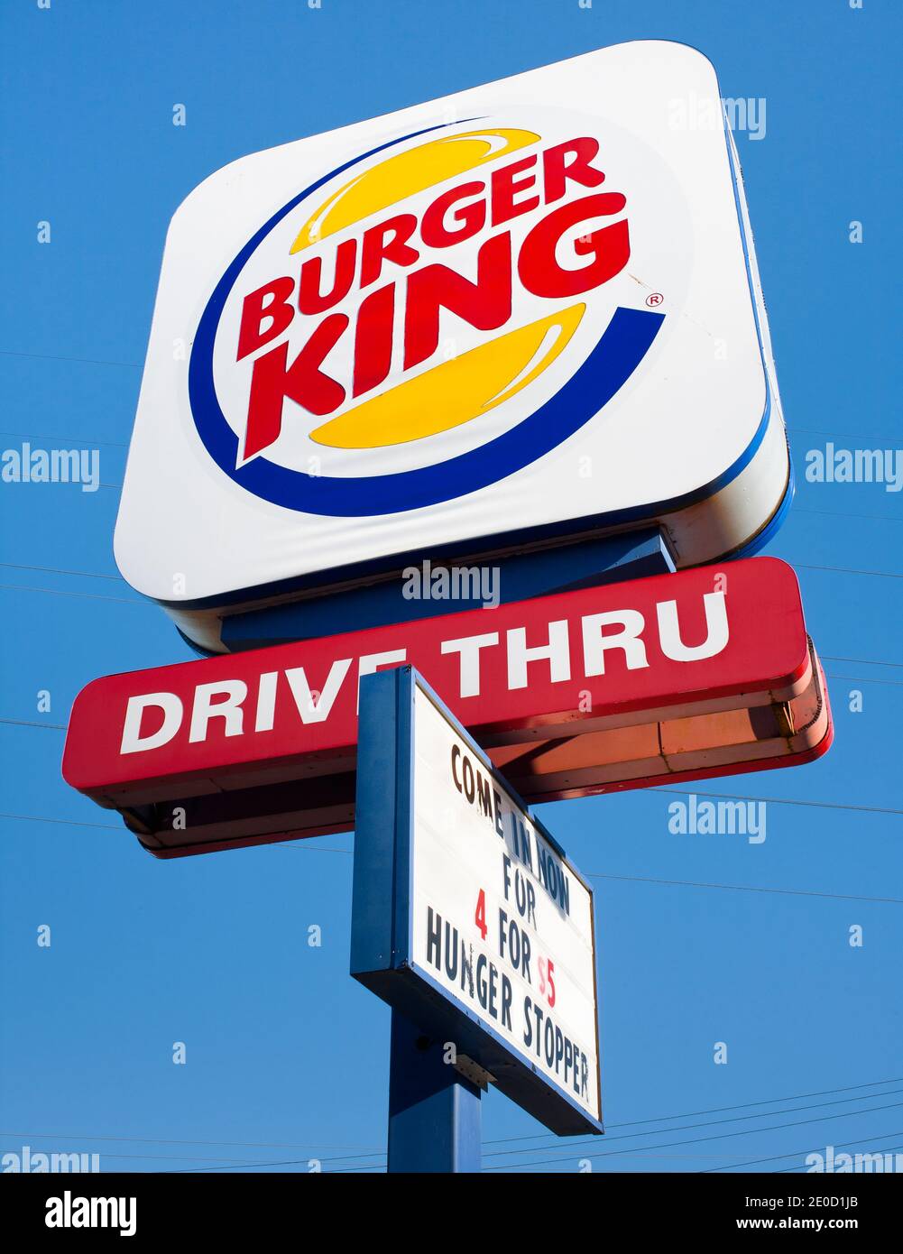 Dartmouth, Canada - 03 juillet 2016 : affiche de passage de roue Burger King. Burger King est une chaîne de restaurants rapides et est basé à Miami-Dade, FL, Etats-Unis. Banque D'Images