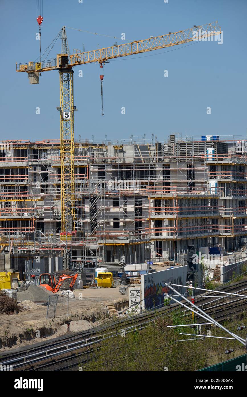 Neubau Stadtquartier Bautzener Strasse, Schöneberg, Berlin, Deutschland Banque D'Images