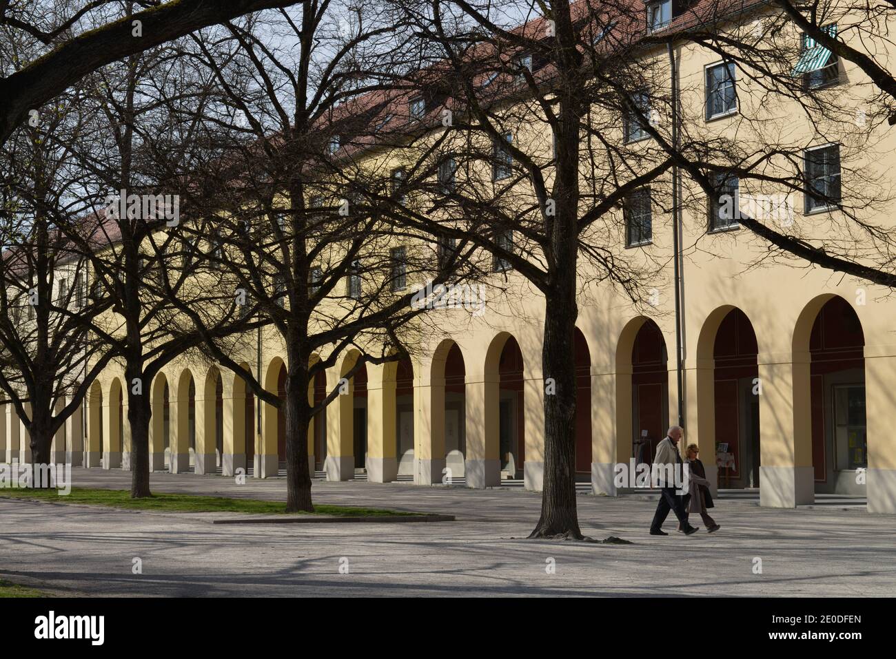 Galerie, Deutsches Theatermuseum Churfuerstliche, Galeriestrasse, Munich, Bayern, Deutschland Banque D'Images
