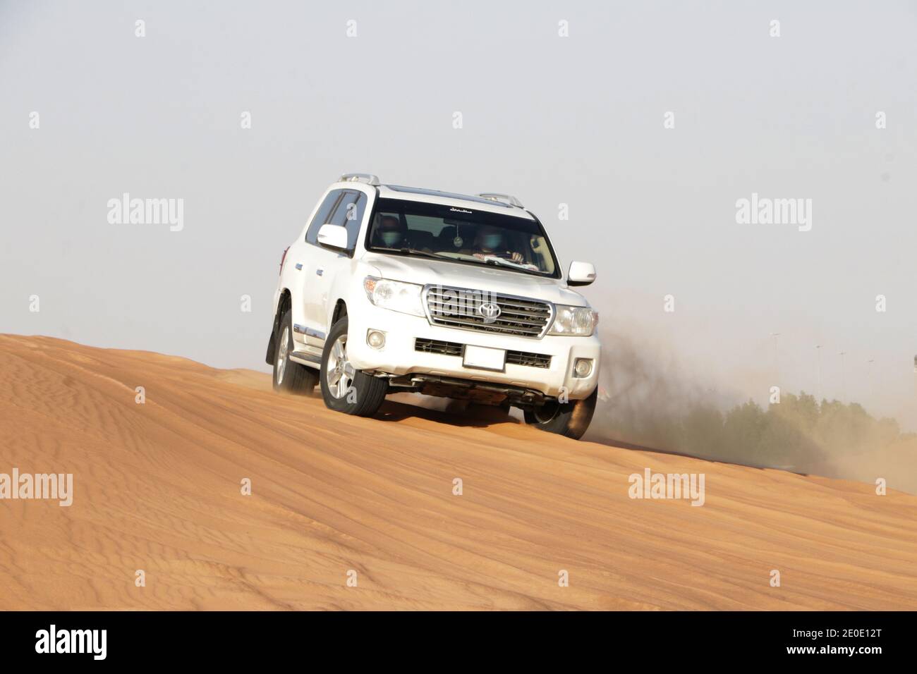 Safari dans le désert en hors route sur les dunes aventure voyage Banque D'Images