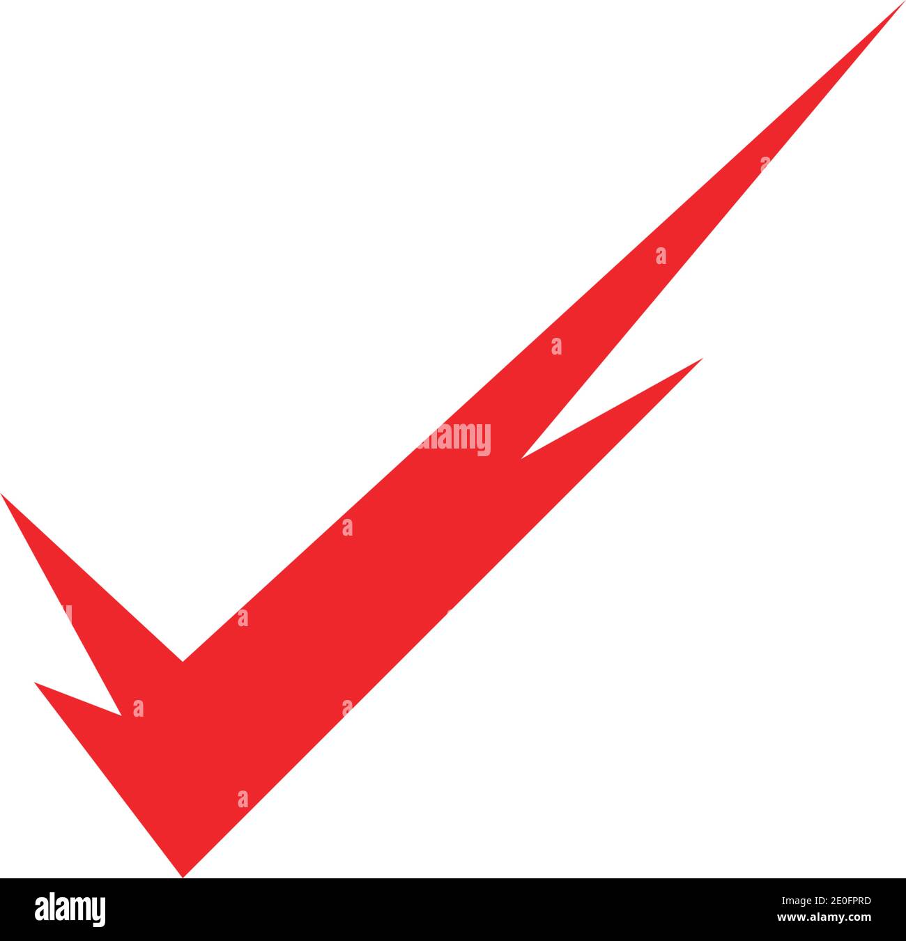 Icône de validation modèle de conception d'illustration vectorielle Illustration de Vecteur