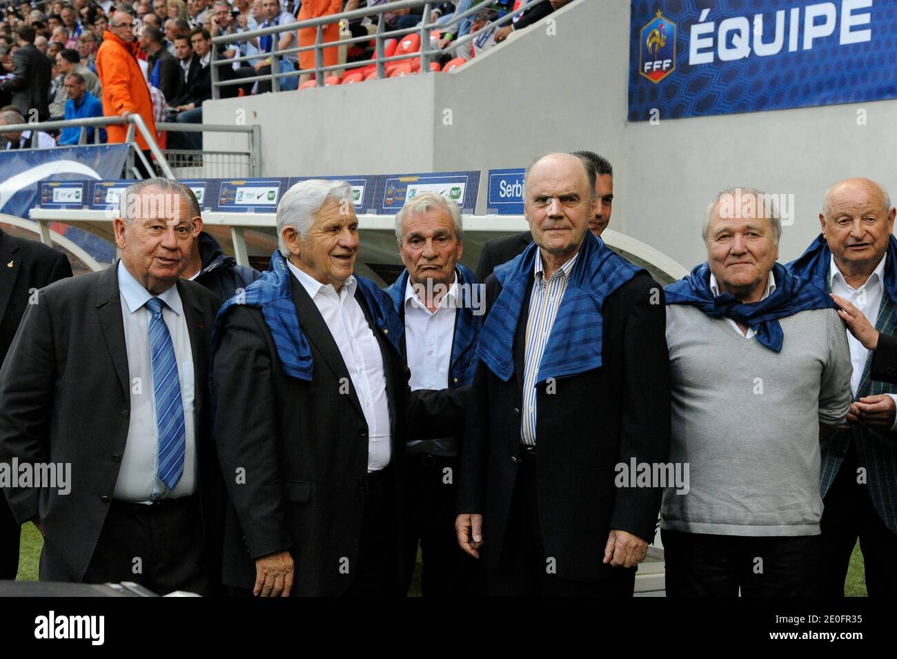 FOOTBALL PHOTO COLLECTION MIROIR SPRINT COLONNA STADE REIMS