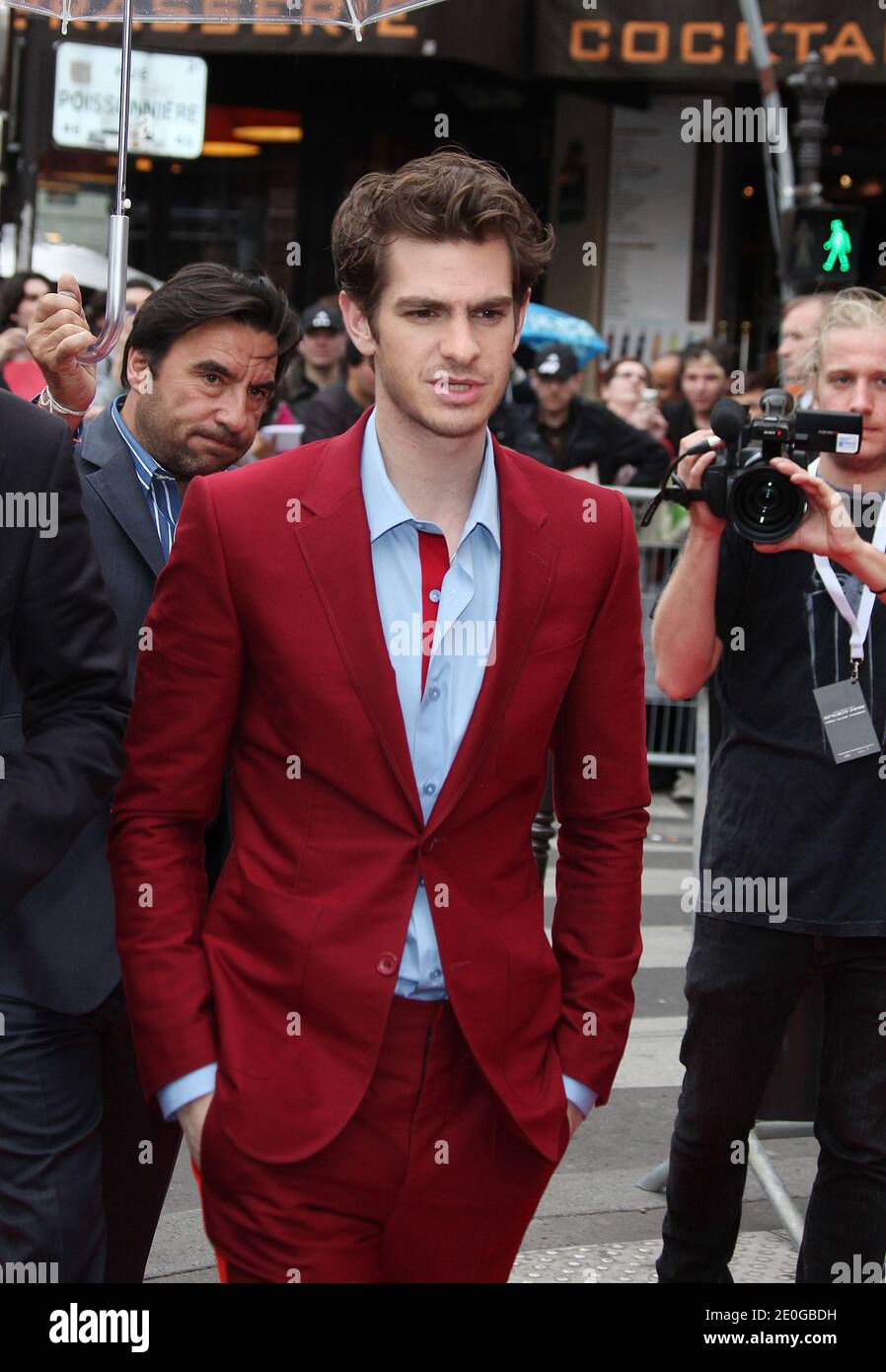 Andrew garfield amazing spiderman Banque de photographies et d’images à haute résolution Alamy