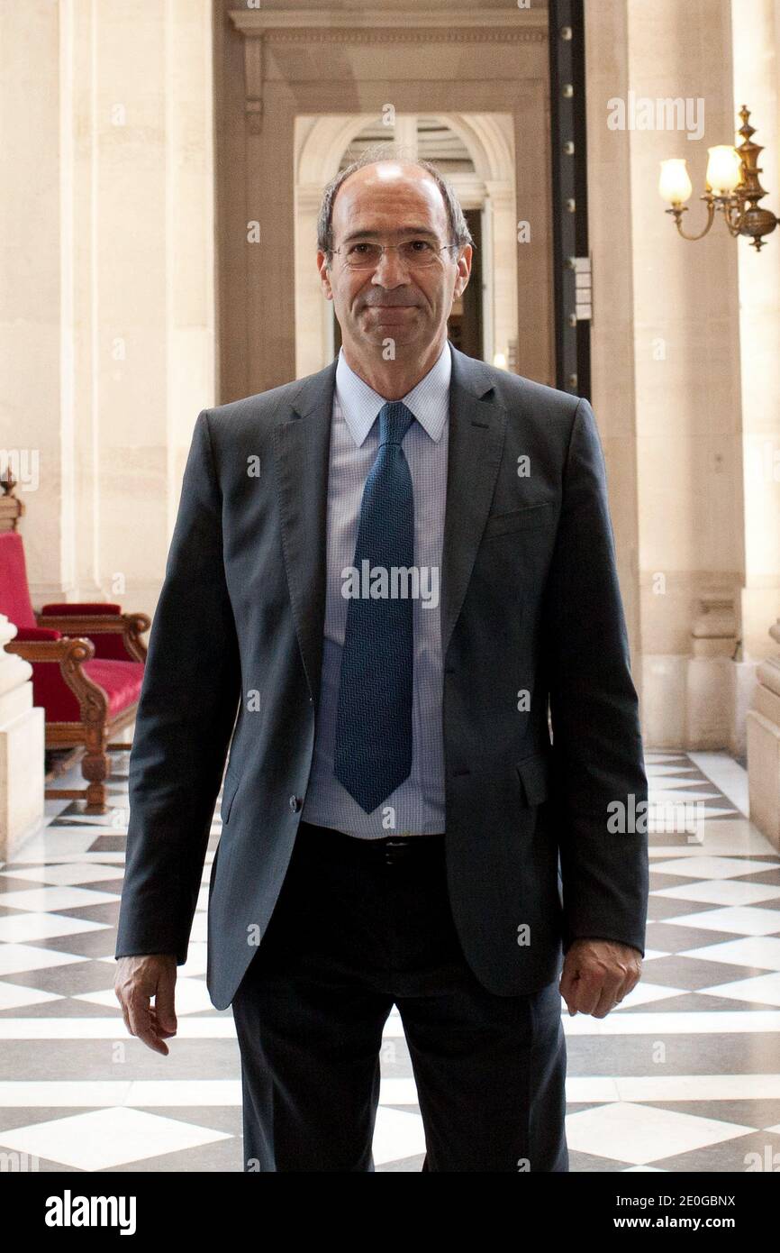 Eric Woerth est photographié lors de l'assemblée nationale française à Paris, en France, le 20 juin 2012. Photo de Stephane Lemouton/ABACAPRESS.COM. Banque D'Images