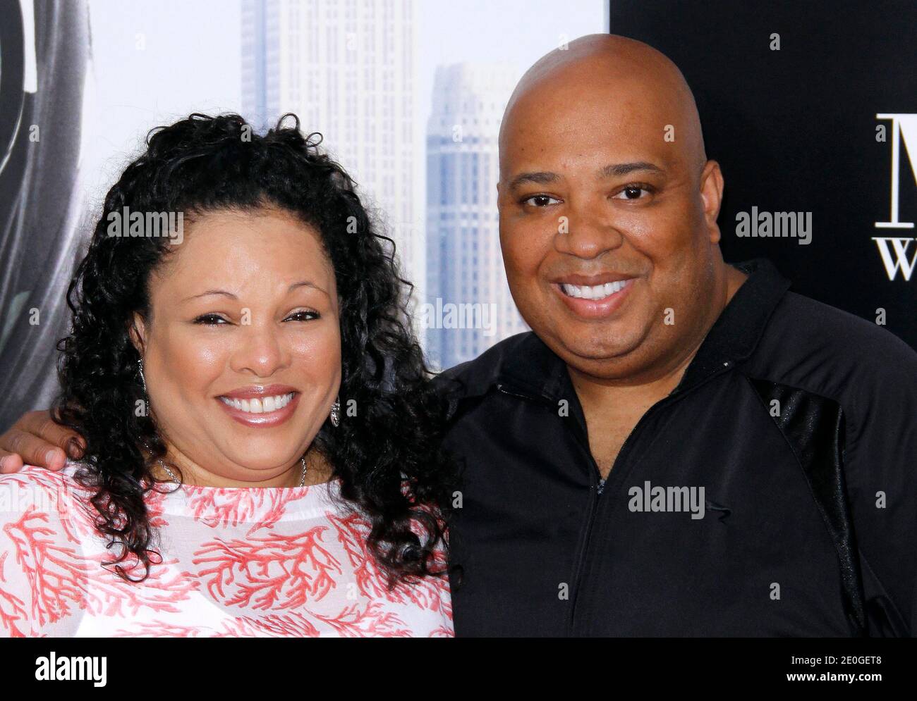 Justine Simmons et Joseph 'Run' Simmons assistent à la première de 'madea's Witness protection' au AMC Lincoln Square Center Theatre à New York City, NY, USA, le 25 juin 2012. Photo de Donna Ward/ABACAPRESS.COM Banque D'Images