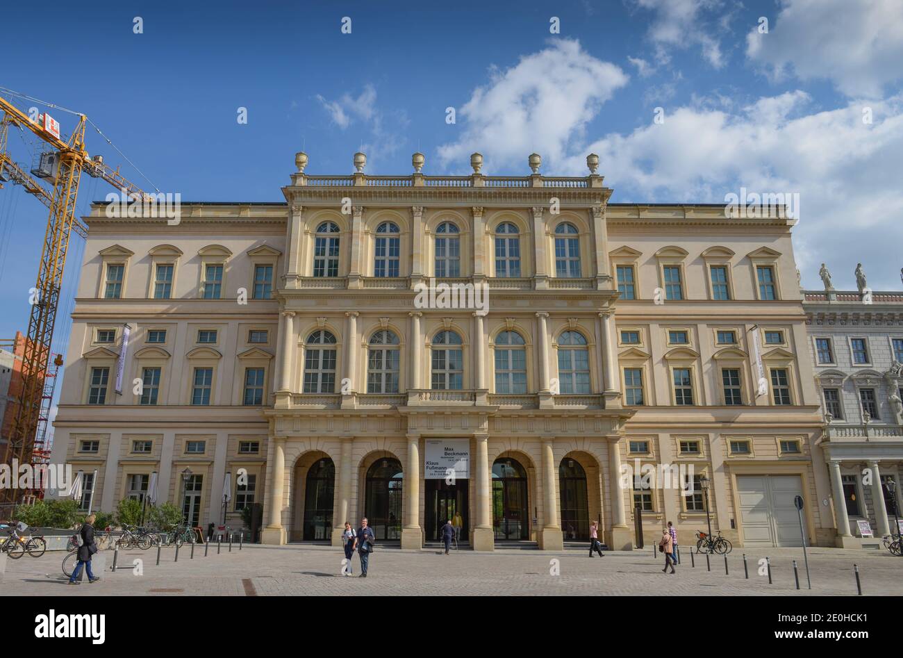 Musée Barberini, Alter Markt, Potsdam, Brandebourg, Allemagne Banque D'Images