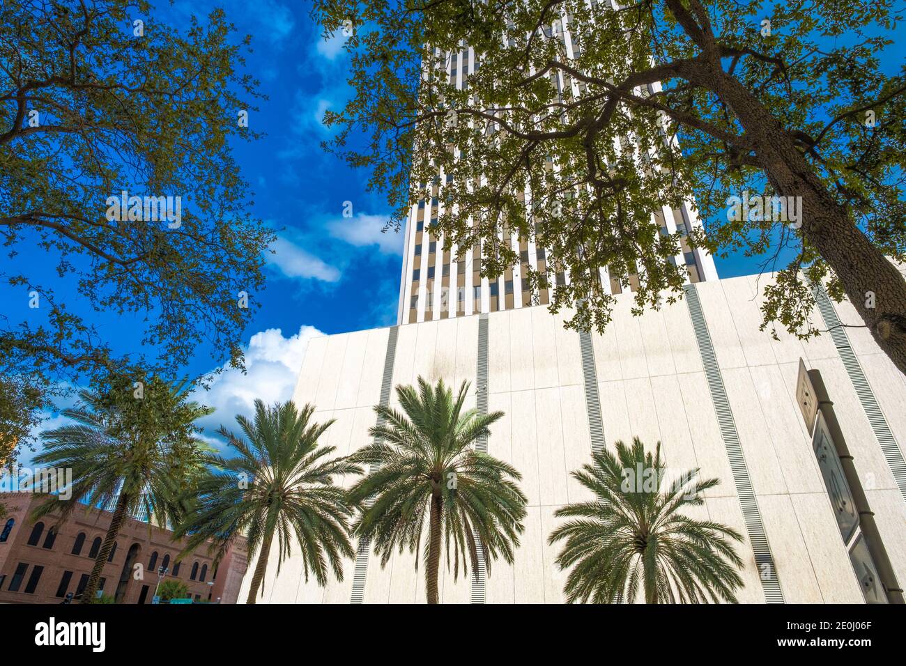 Ashley Drive, Tampa, Floride Banque D'Images