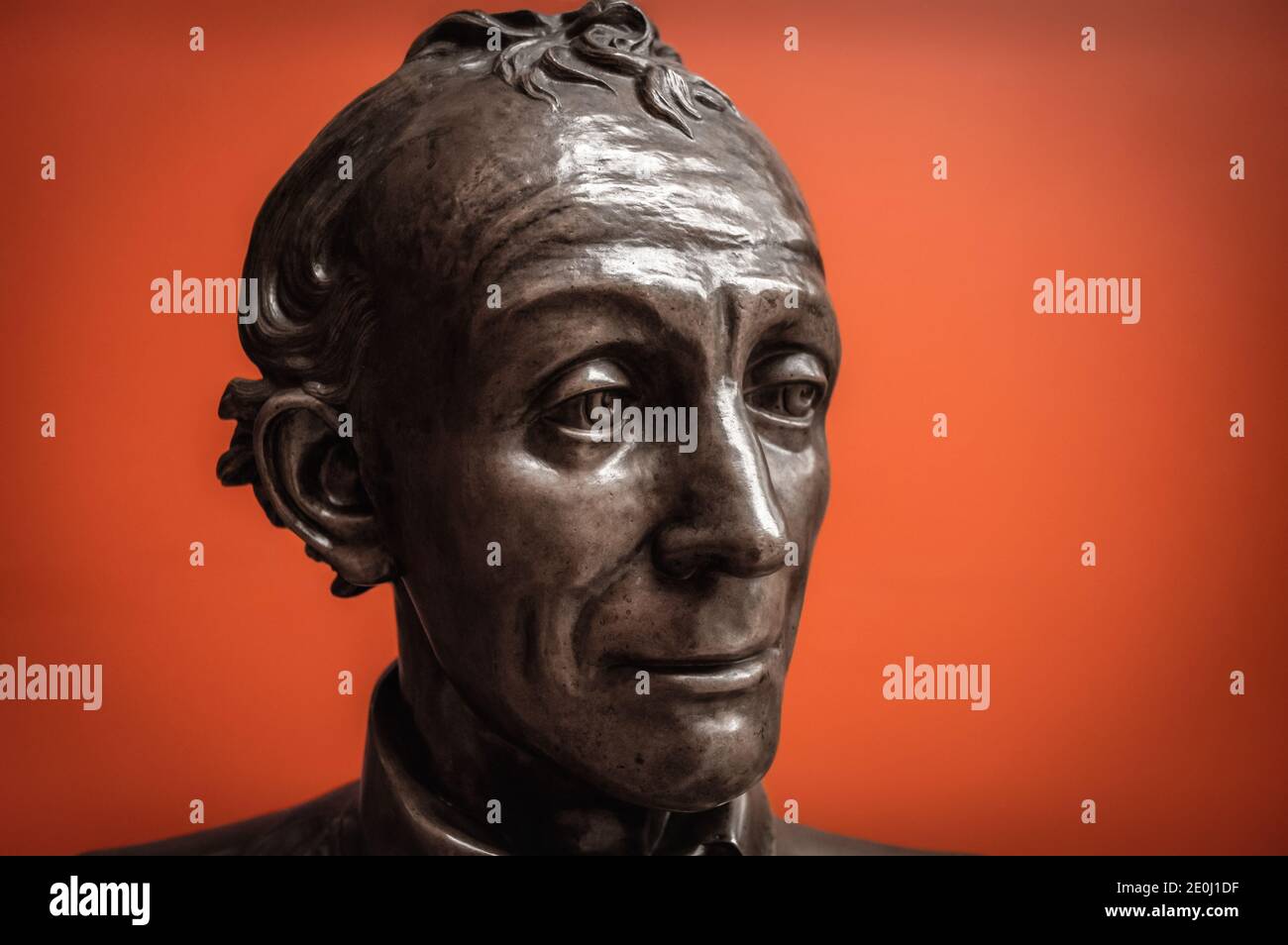 Le Musée russe d'État. Buste en bronze d'Alexandre Suvorov. Maréchal et généralissimo de l'Empire russe Banque D'Images