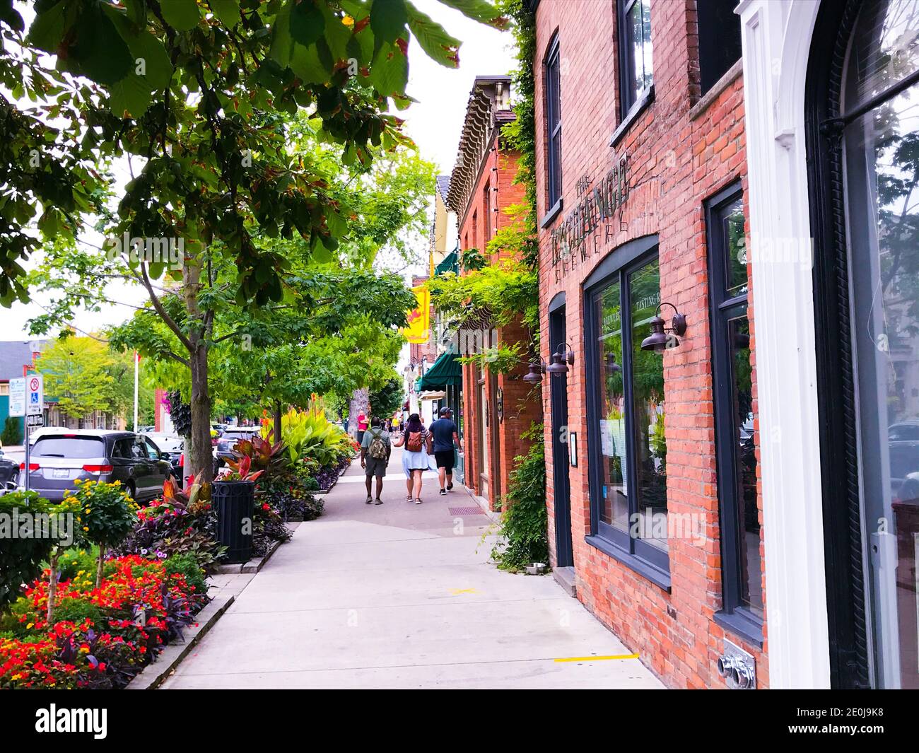 Niagara sur le trottoir du lac Banque D'Images