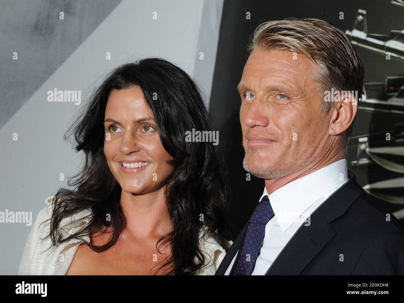 Dolph Lundgren arrive à la première The Expendables 2 de Lionsgate films à Los Angeles, CA, USA, le 15 août 2012. Photo de Lionel Hahn/ABACAPRESS.COM Banque D'Images
