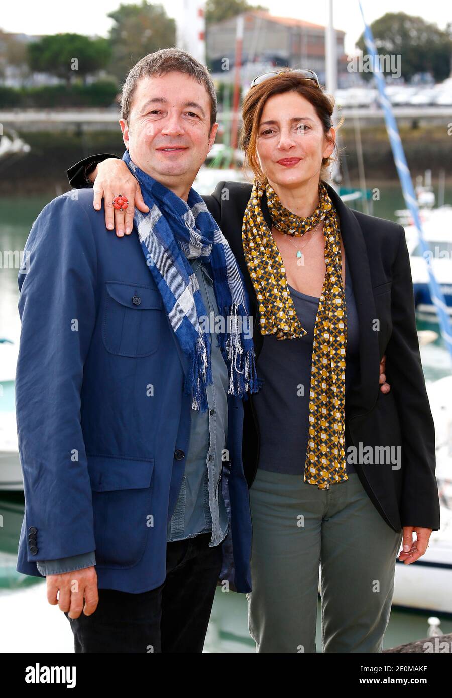 Valerie Karsenti et frédéric Bouraly pour les « scènes de menus » participant au 14ème Festival de la fiction télévisée à la Rochelle, France, le 15 septembre 2012. Photo de Patrick Bernard/ABACAPRESS.COM Banque D'Images Valerie Karsenti et frédéric Bouraly pour les « scènes de menus » participant au 14ème Festival de la fiction télévisée à la Rochelle, France, le 15 septembre 2012. Photo de Patrick Bernard/ABACAPRESS.COM Banque D'Images