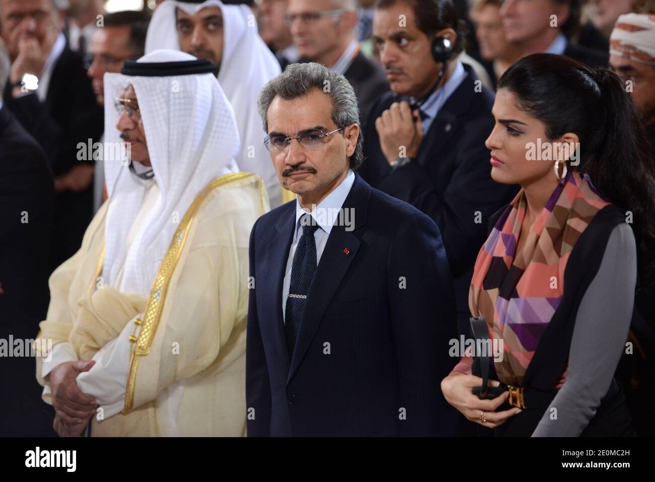 Saudi prince al walid bin talal Banque de photographies et d’images à