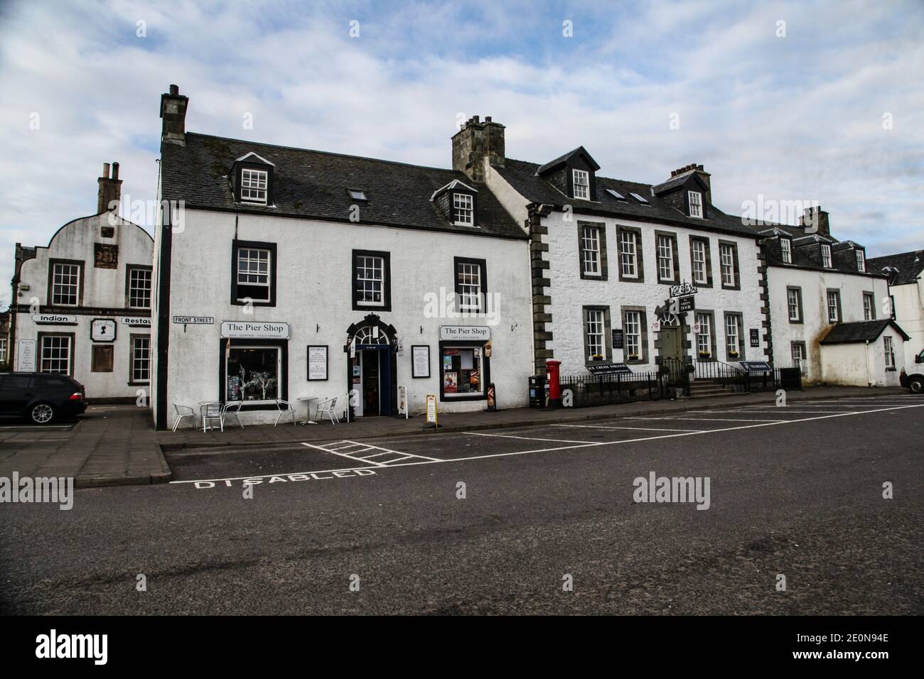 Inveraray est un petit village situé sur la côte est de la péninsule d'Argyll, en Écosse. Banque D'Images