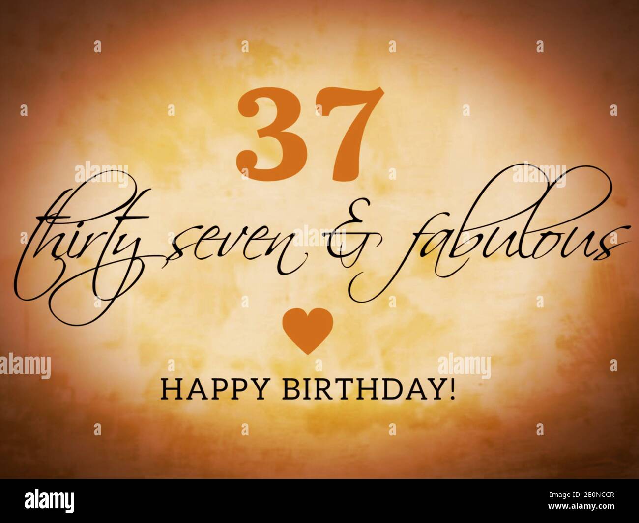 Anniversaire De 37 Ans Banque D Image Et Photos Alamy