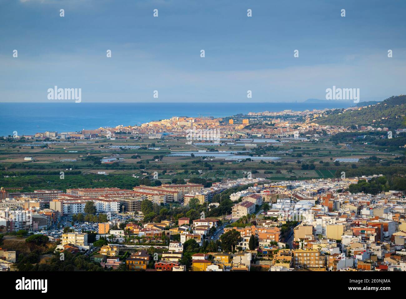Paysage De Malgrat De Mar En Espagne Photo Stock Alamy