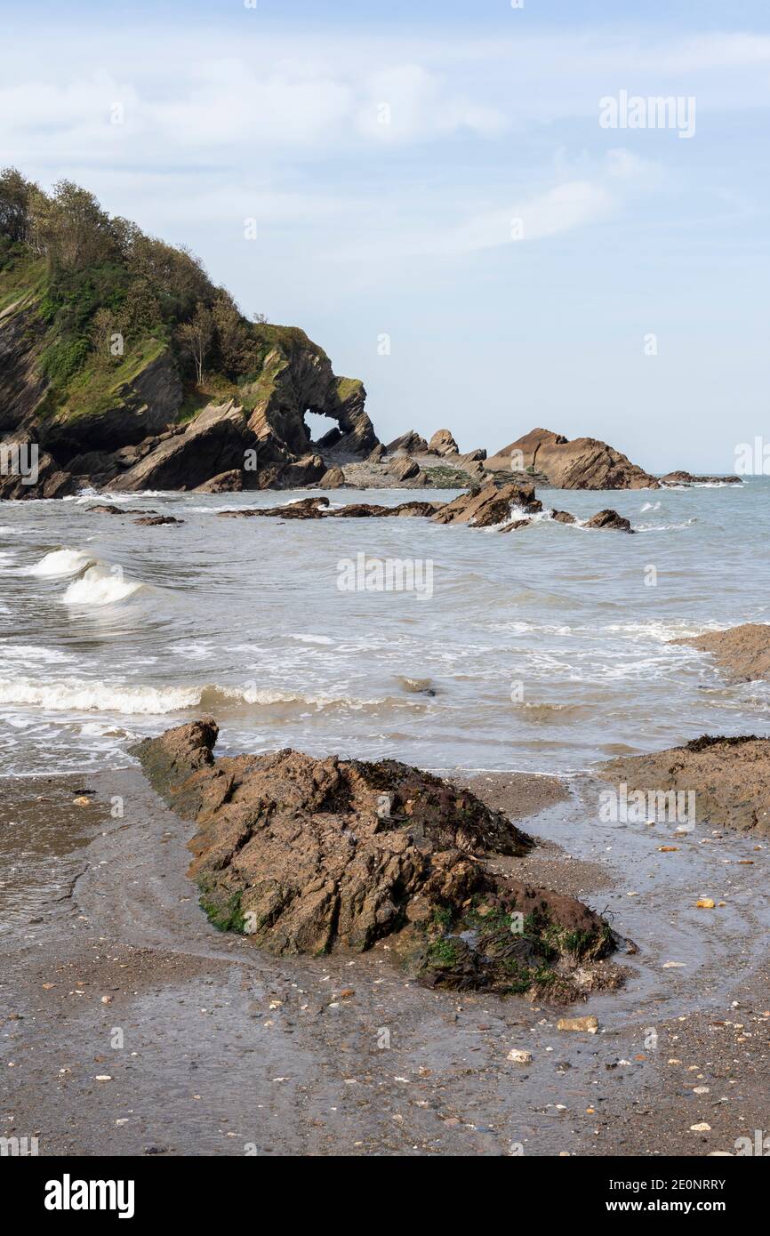 Hele Bay - North Devon, Angleterre, Royaume-Uni Banque D'Images