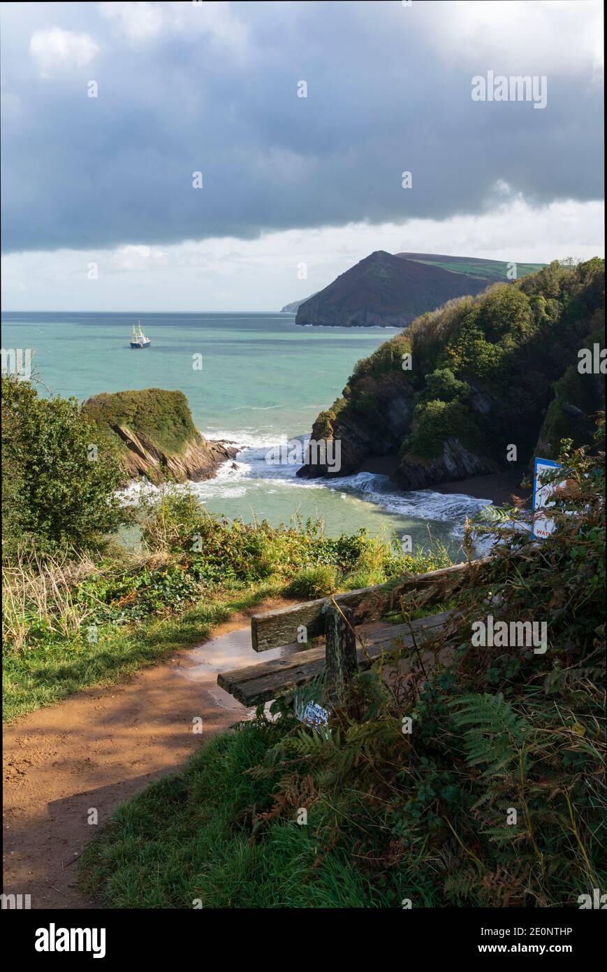 Broadsands Beach - Devon, Royaume-Uni Banque D'Images