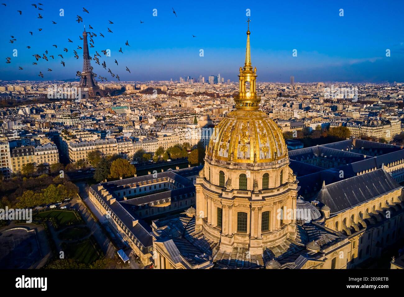 France, Paris, Invalides, Saint-Louis-des-Invalides Cathédrale Banque D'Images