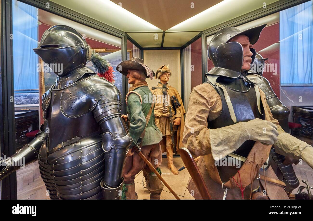 Visite du Musée d'Histoire militaire de Vienne, Autriche Banque D'Images