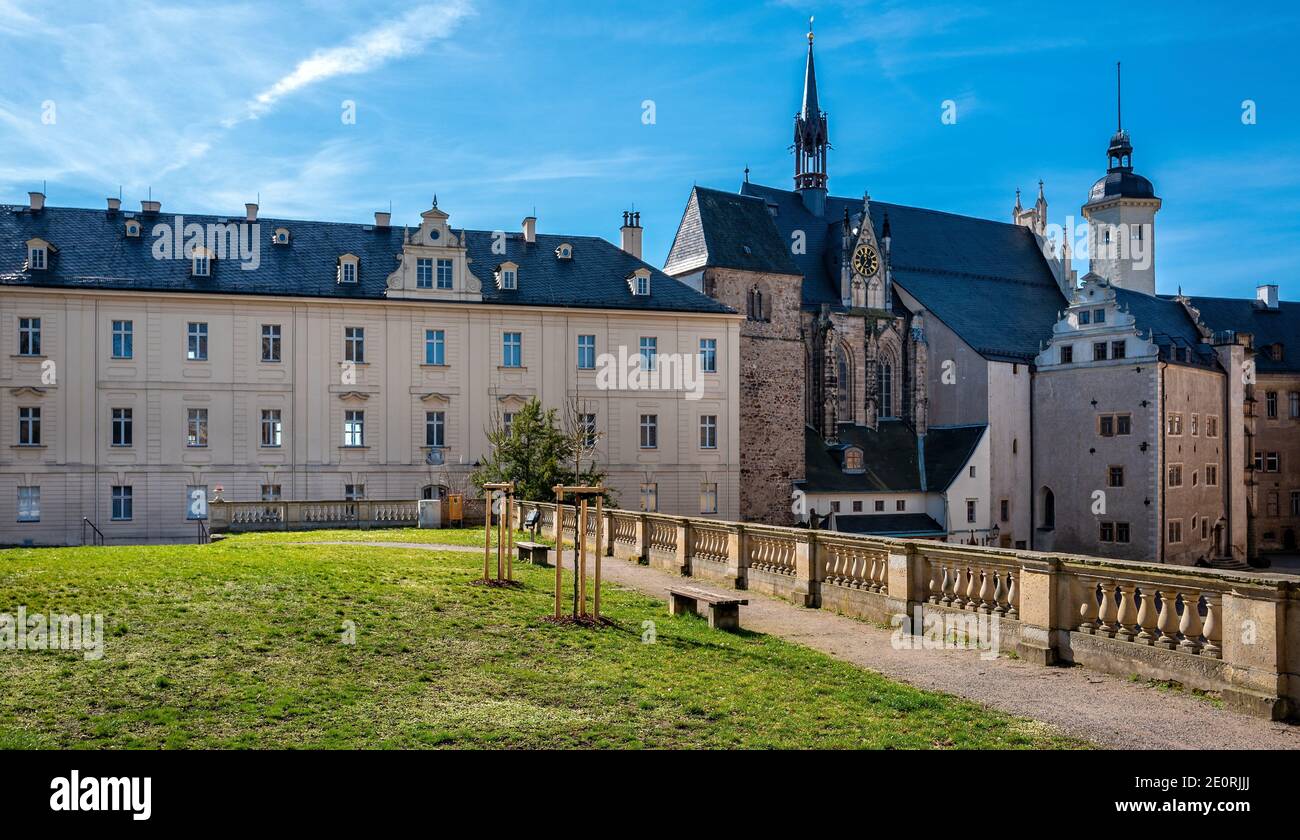 Château d'Altenburg en Thuringe Banque D'Images