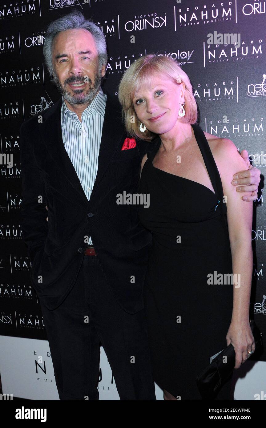 ELISA Servier et son mari assistent à la fête du joaillier français Edouard Nahum à la salle VIP de Paris, France, le 4 décembre 2012. Photo d'Aurore Marechal/ABACAPRESS.COM Banque D'Images