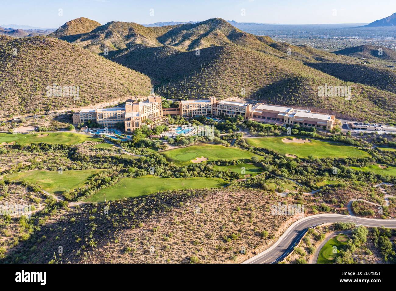 JW Marriott Starr Pass Resort Hotel, Tuscon, AZ, États-Unis Banque D'Images