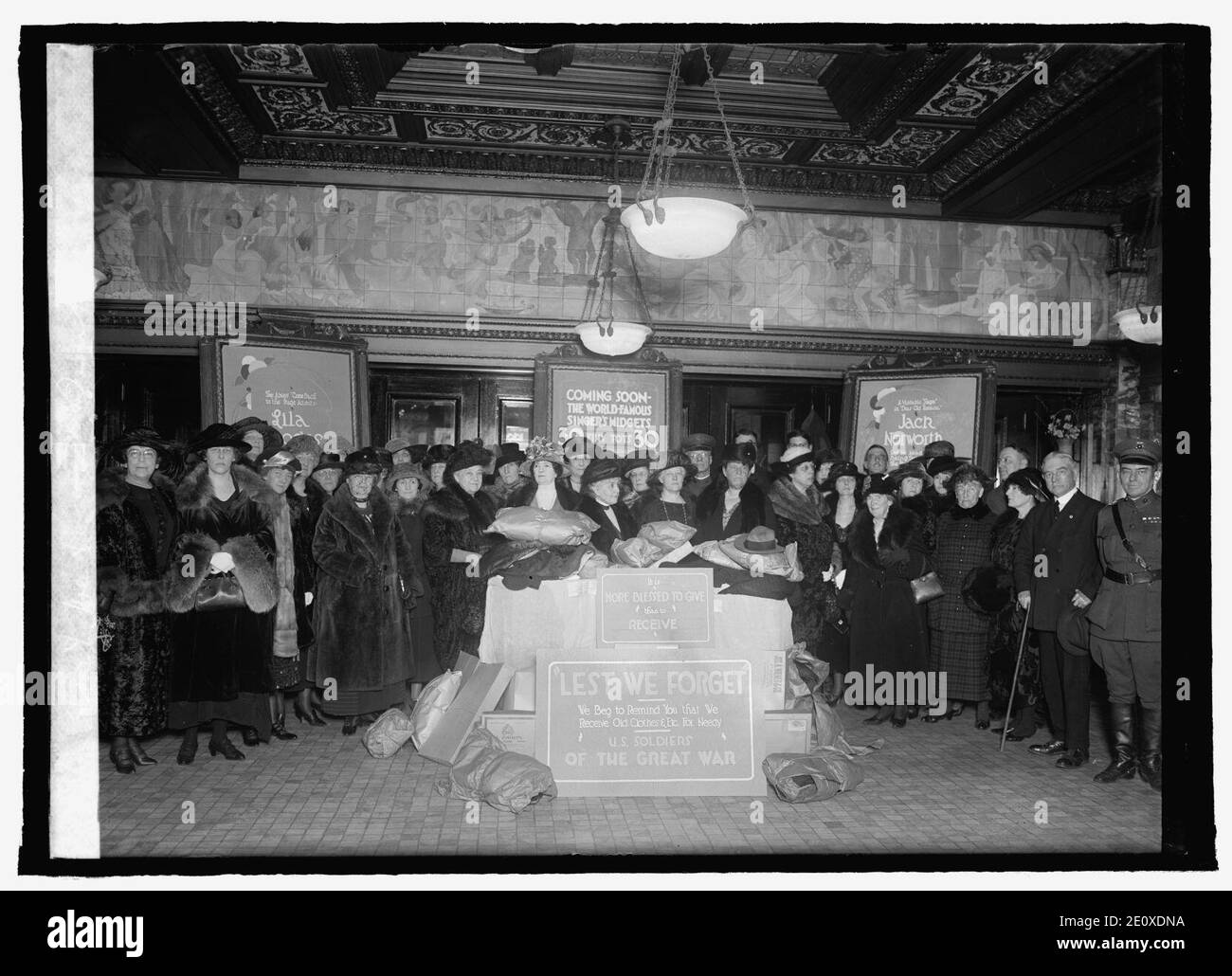 Lest-We-Groupe Forget Banque D'Images