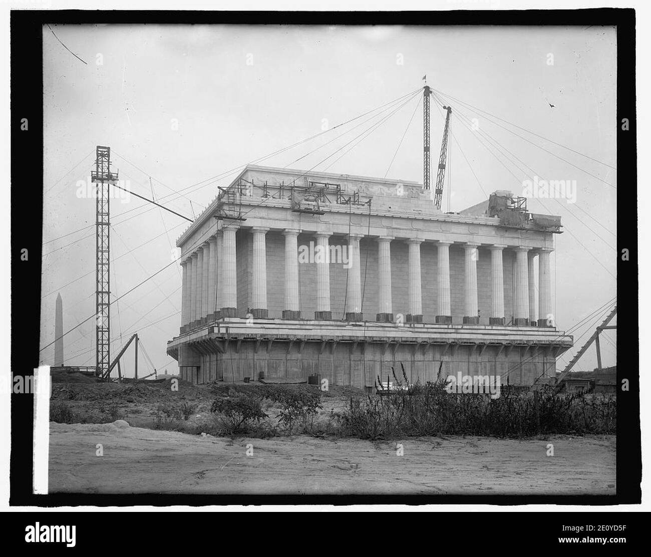 Lincoln Memorial, (Washington, D.C.), Jany. 1917 Banque D'Images Lincoln Memorial, (Washington, D.C.), Jany. 1917 Banque D'Images