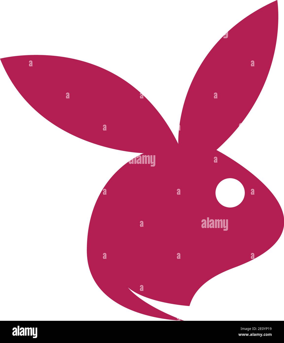 Logo lapin icône vecteur modèle illustration design Illustration de Vecteur