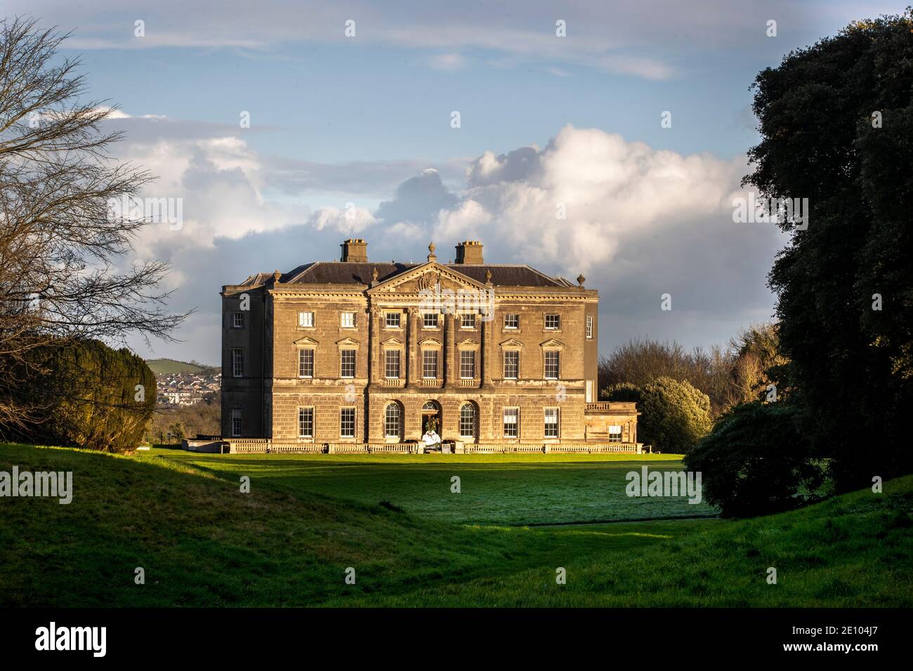 Castle Ward, un établissement du XVIIIe siècle du National Trust situé près du village de Strangford, dans le comté de Down, en Irlande du Nord. Banque D'Images