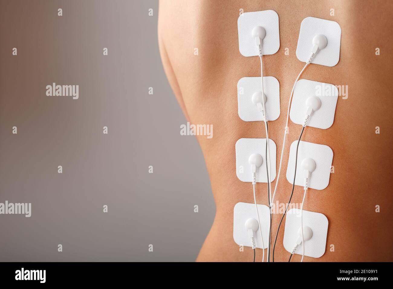 Electrode stimulation electro physiotherapy electrodes Banque de