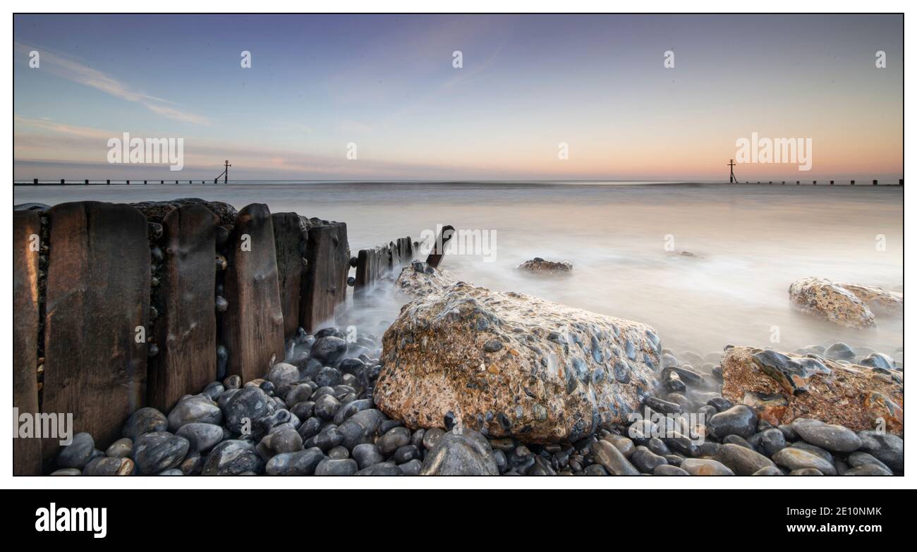 Sheringham Norfolk Nord Angleterre Banque D'Images