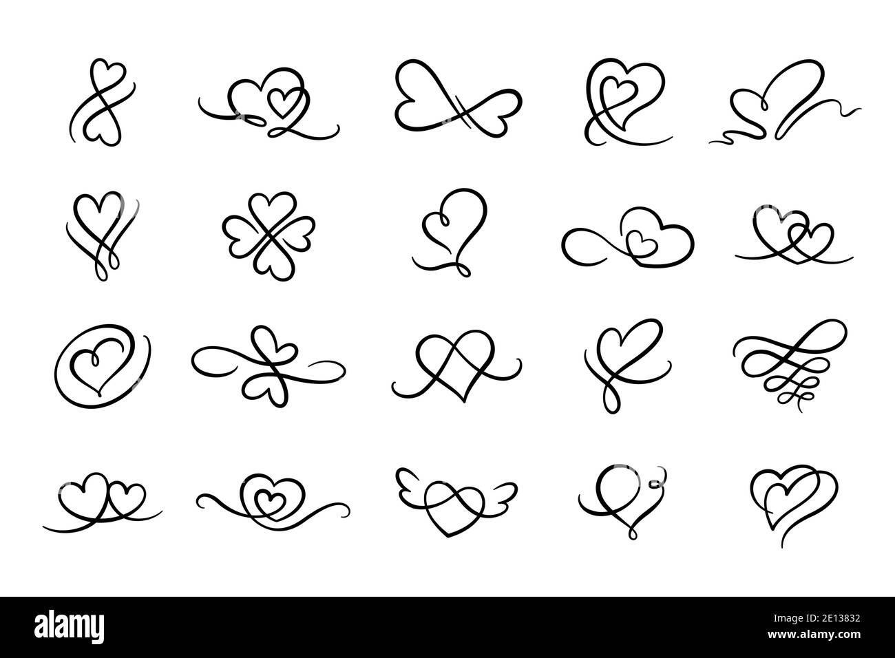 Infinity Symbol Tattoo Banque D Images Noir Et Blanc Alamy