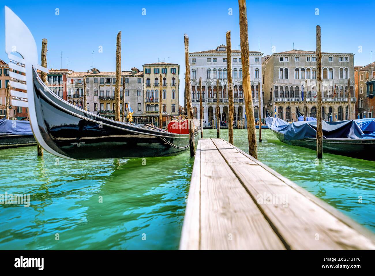 tôt le matin à venise, italie Banque D'Images