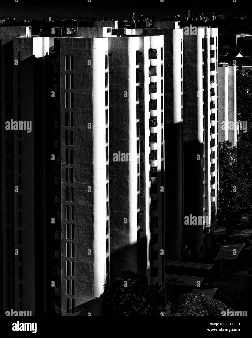 Paysage urbain de singapour Banque D'Images
