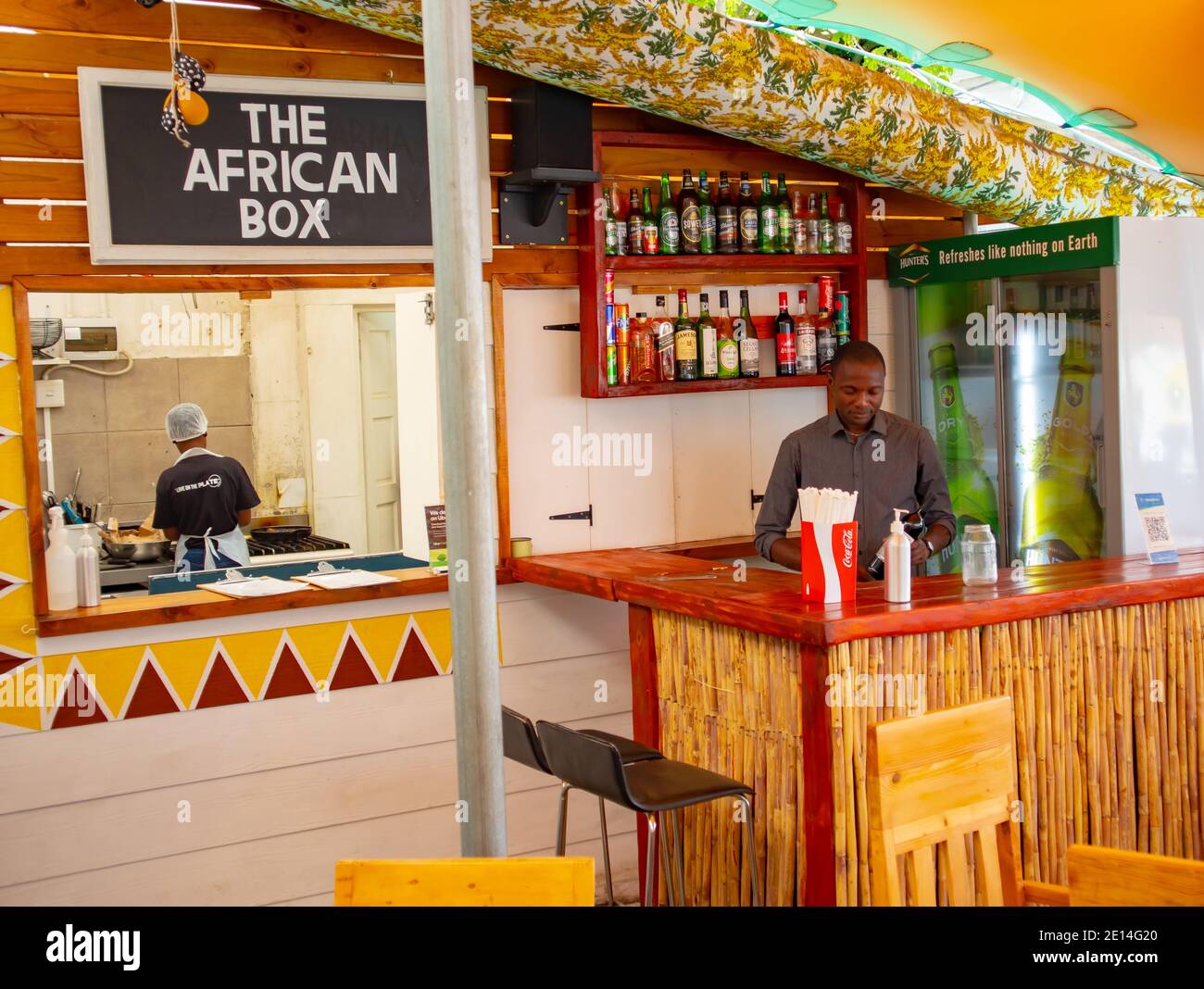 La boîte africaine Banque de photographies et d'images à haute résolution -  Alamy