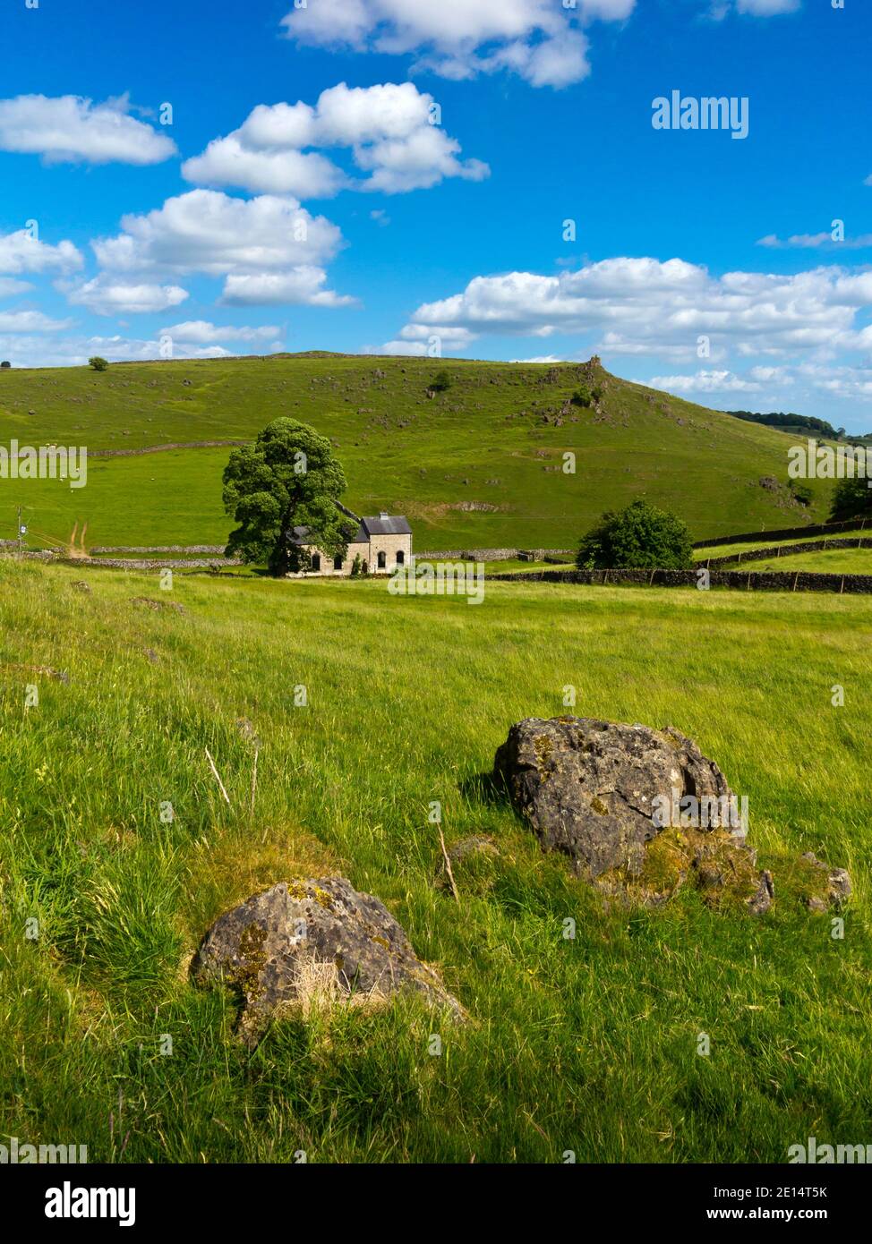 Roystone Grange Pump House à Roystone Rocks près de Parwich in Parc national du Peak District Derbyshire Dales Angleterre Royaume-Uni Banque D'Images