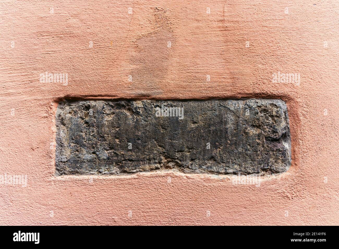 texture d'arrière-plan d'un vieux mur avec de la brique exposée Banque D'Images