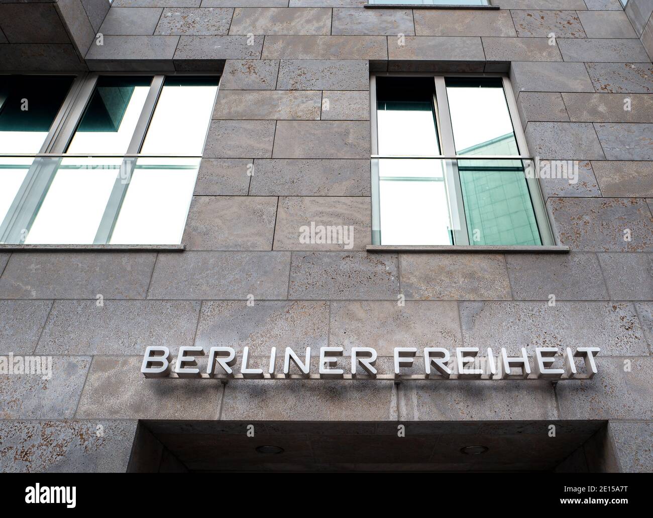 Vivant à Berlin Banque D'Images