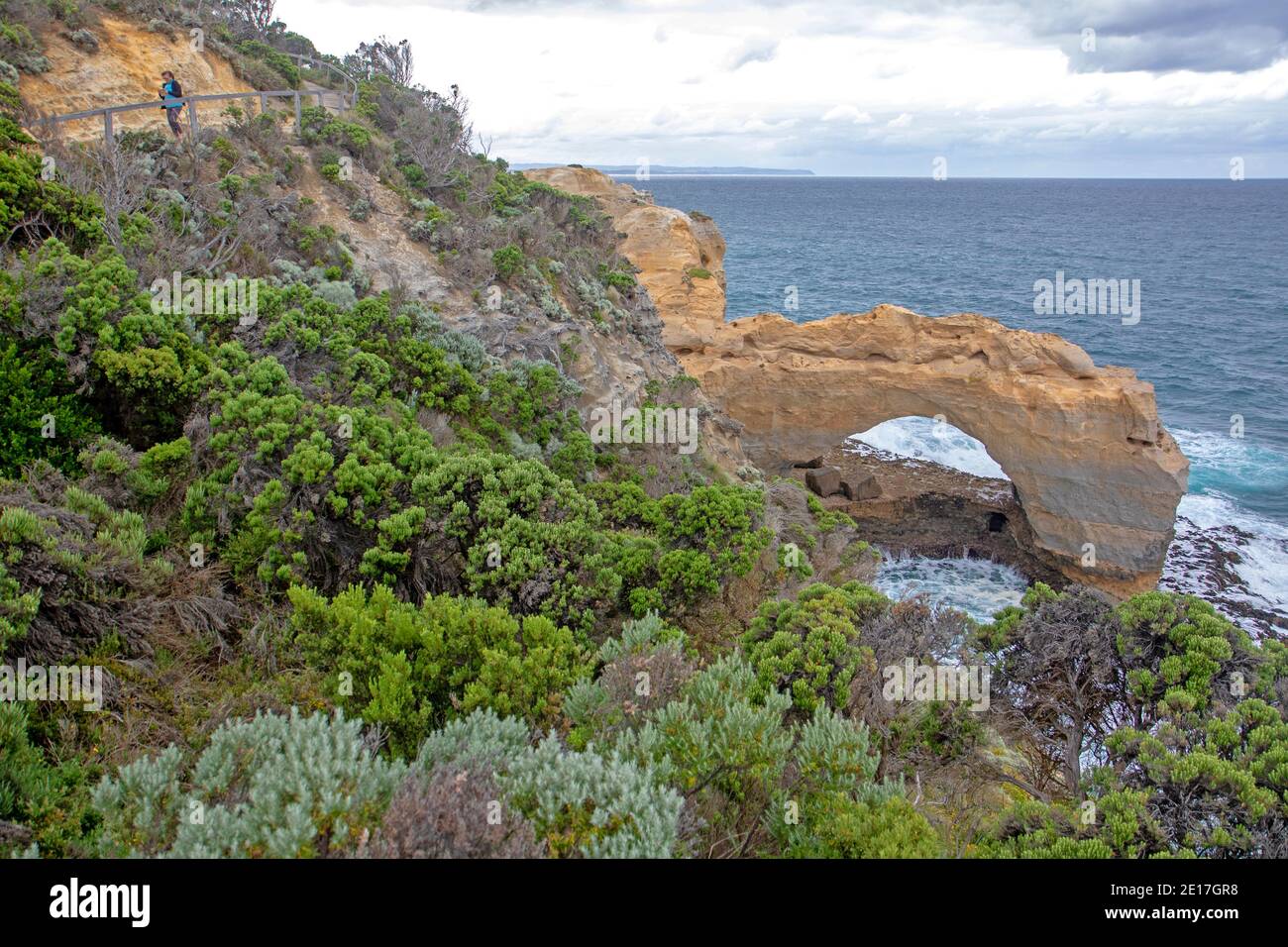 L'arche sur la Great Ocean Road Banque D'Images