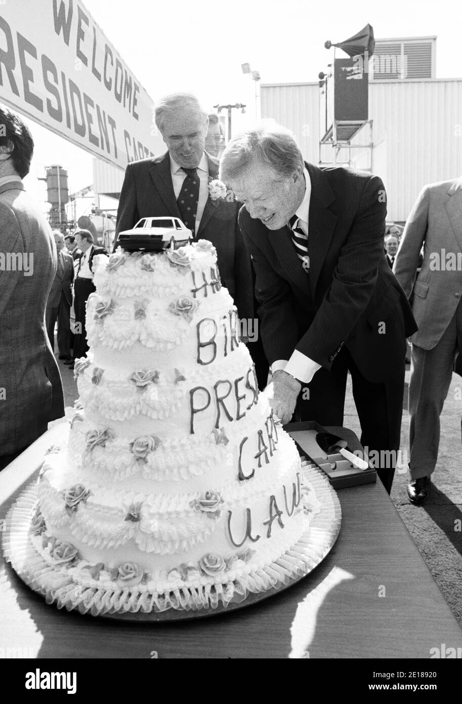 Le président Jimmy Carter Banque D'Images