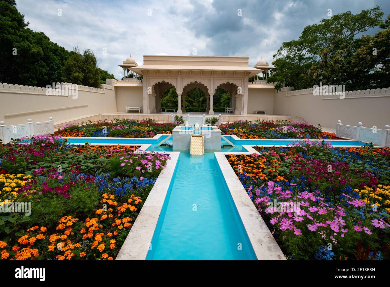 Hamilton Gardens - le jardin indien Char Bagh était le Jardin Paradise  original Photo Stock - Alamy