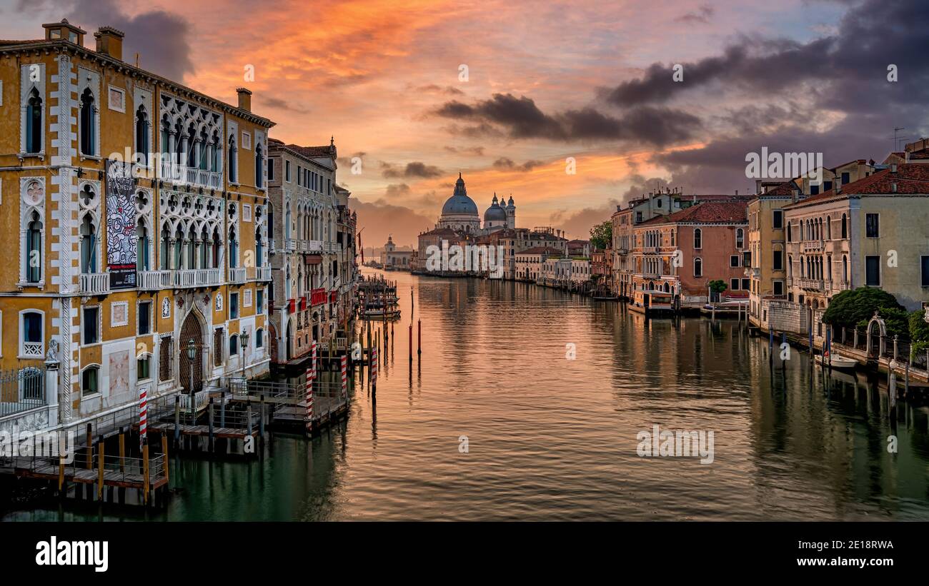 Venise, l'île italienne attraction touristique. Banque D'Images